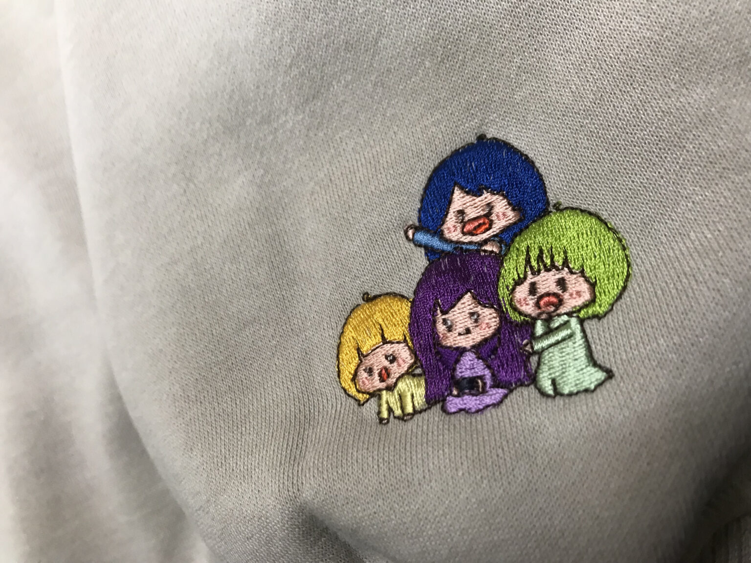 電車 刺繍 キルティング パーカージャケット main image 0